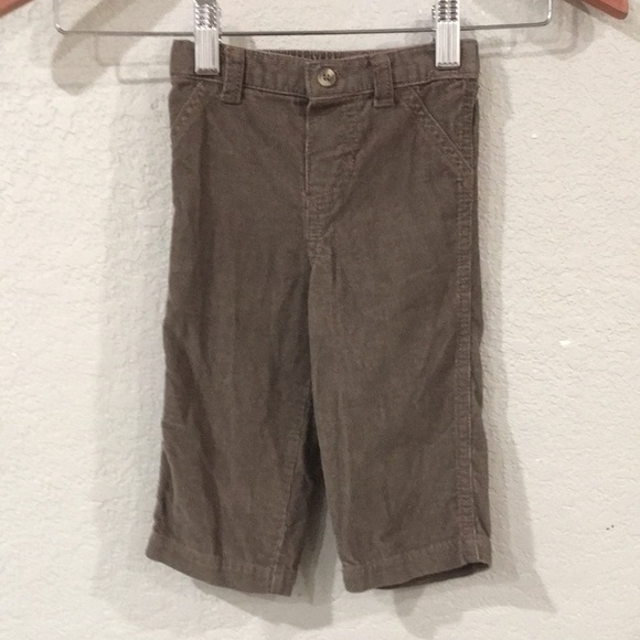 Carter’s Baby Boy 9M Brown Taupe Corduroy Pull On Pants 100% Cotton - Picture 1 of 5